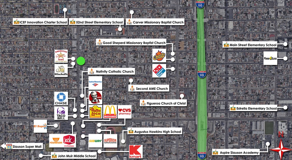 More Photos Of 5318 S Vermont Ave, Los Angeles Storefront Retail Office For Lease