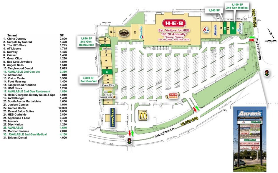 More Photos Of 2000 Slaughter Ln W, Austin Unknown For Lease