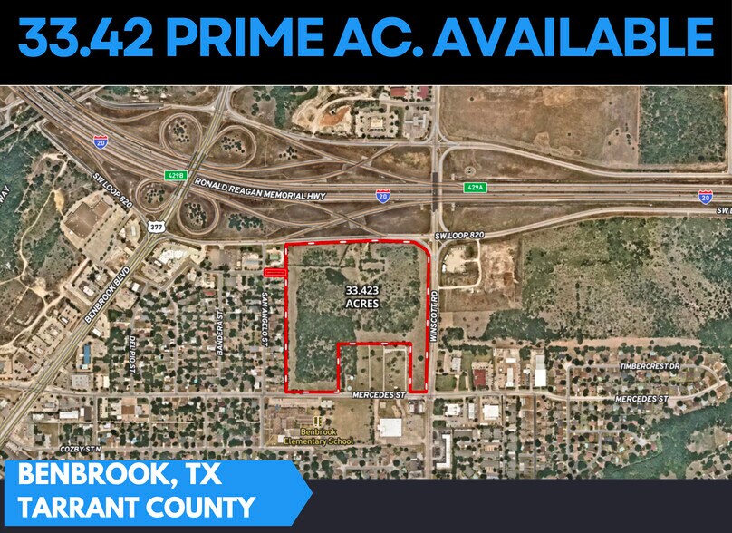 Primary Photo Of 8051 Loop 820, Benbrook Land For Sale