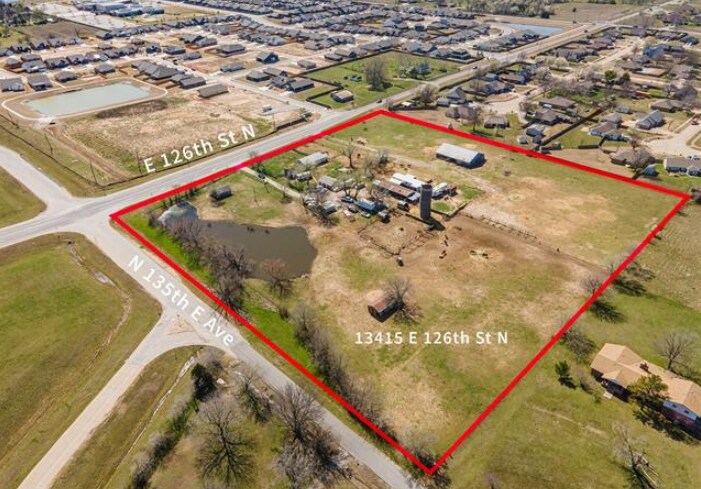 More Photos Of 13415 E 126th St N, Collinsville Land For Sale