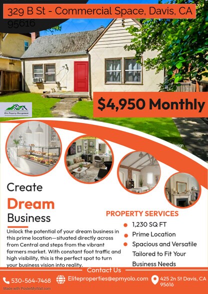 More Photos Of 329 B St, Davis Restaurant For Lease