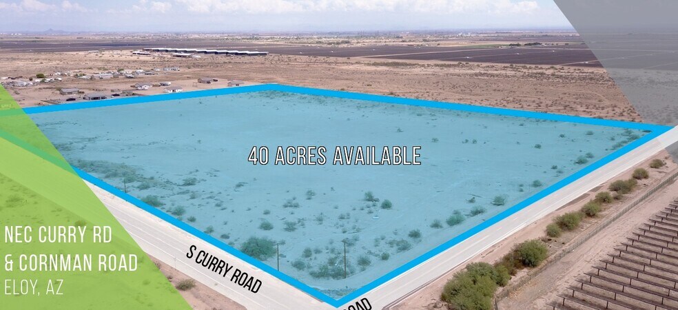Primary Photo Of NEC Curry Rd & Cornman Rd, Eloy Land For Sale
