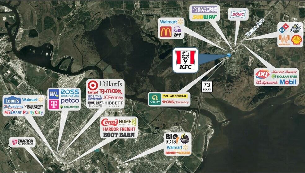 More Photos Of 785 Texas Avenue, Bridge City Fast Food For Lease