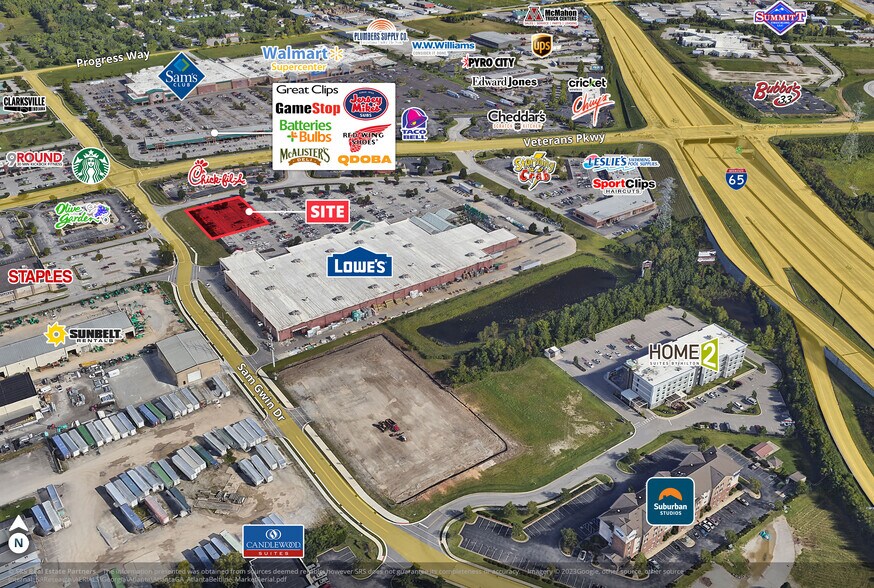 Primary Photo Of Sam Gwin, Clarksville Land For Sale