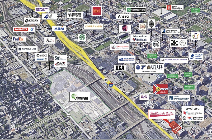 More Photos Of 1000 Spruce St, Saint Louis Apartments For Lease