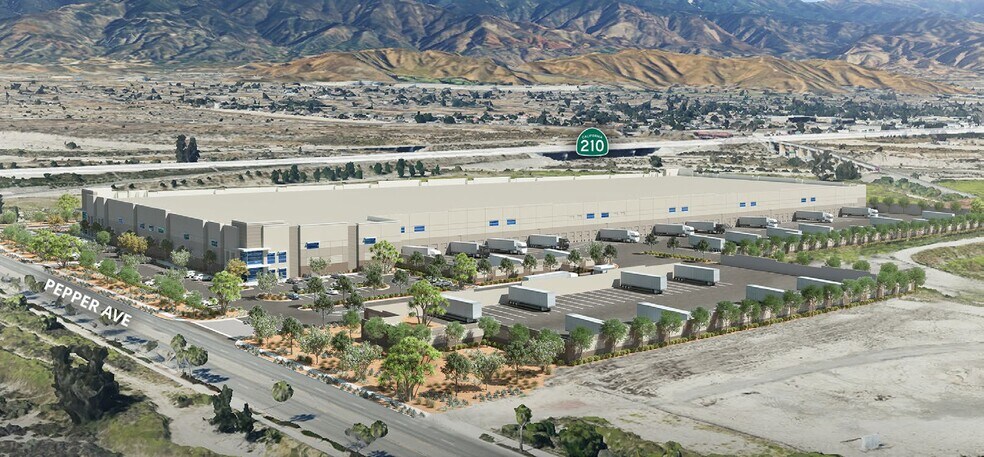 More Photos Of 1697 N Pepper Ave, Rialto Distribution For Lease