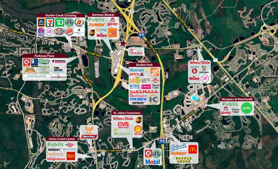 More Photos Of 5239 Race Track Rd, Jacksonville General Retail For Lease