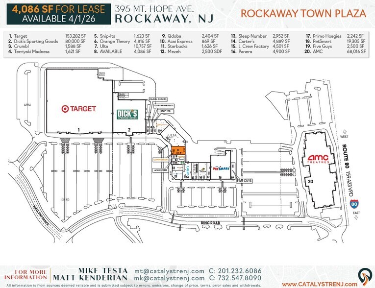 More Photos Of 367 Mount Hope Ave, Rockaway Storefront For Lease