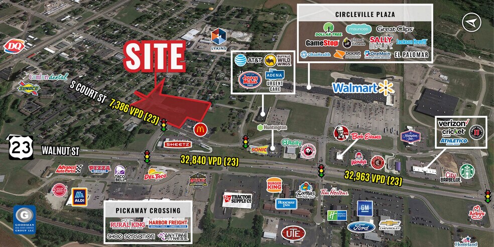 Primary Photo Of 1250 S Court St, Circleville Land For Lease