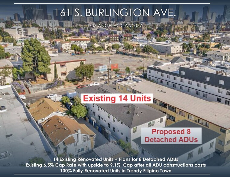 Primary Photo Of 161 S Burlington Ave, Los Angeles Apartments For Sale
