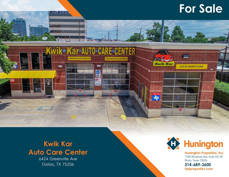 Primary Photo Of 6424 Greenville Ave, Dallas Auto Repair For Sale