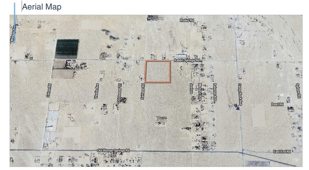 Primary Photo Of SEC of Rabbit Springs & Fairlane Rd, Lucerne Valley Land For Sale