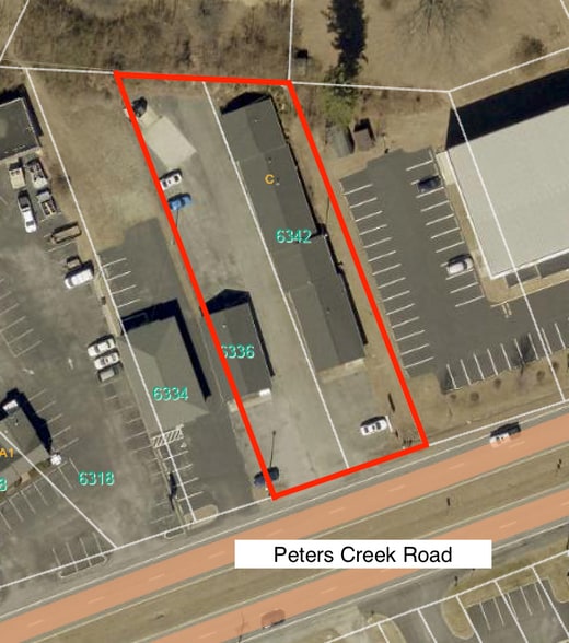 Primary Photo Of 6342 Peters Creek Rd, Roanoke Storefront Retail Office For Lease