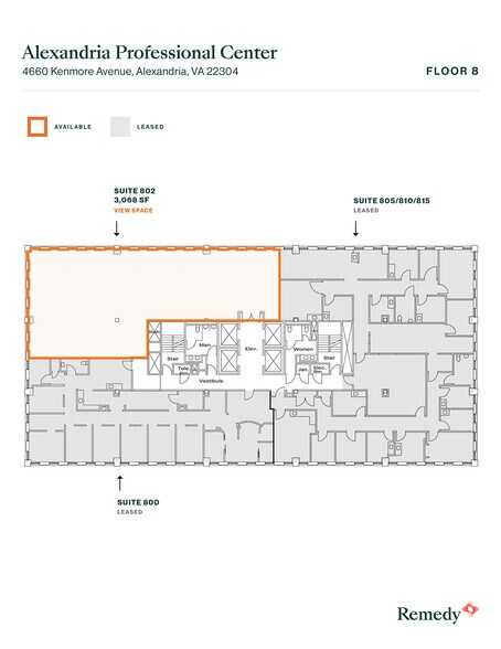 More Photos Of 4660 Kenmore Ave, Alexandria Medical For Lease