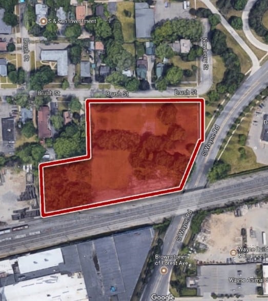 Primary Photo Of S Wayne Road & Brush St, Wayne Land For Sale