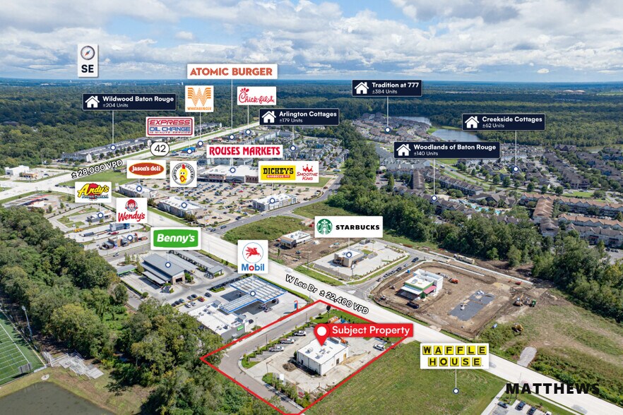 More Photos Of 801 Frogmore Dr, Baton Rouge Fast Food For Sale