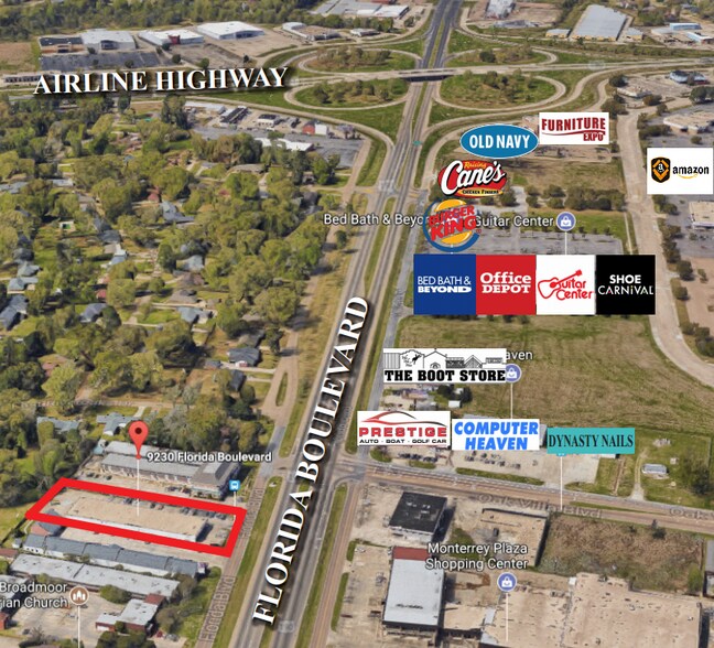 More Photos Of 9230 Florida Blvd, Baton Rouge General Retail For Sale