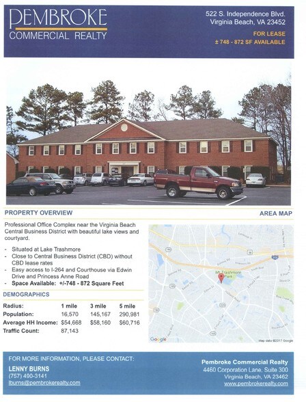 More Photos Of 522 S Independence Blvd, Virginia Beach Office For Lease