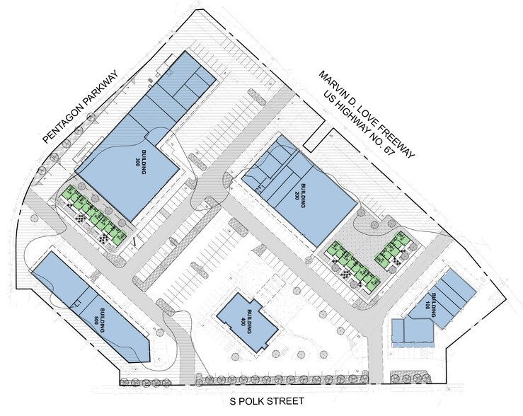 More Photos Of 3901-3939 S Polk St, Dallas Unknown For Lease