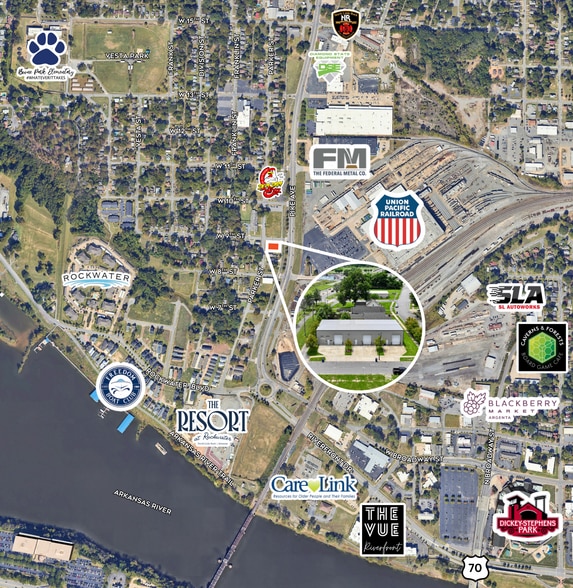 More Photos Of 1112 W 9th St, North Little Rock Warehouse For Sale