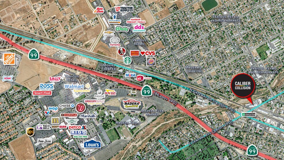 More Photos Of 105 E Central Ave, Madera Warehouse For Sale