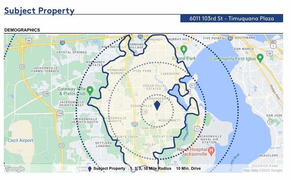 More Photos Of 6011-6025 103rd St, Jacksonville Unknown For Lease