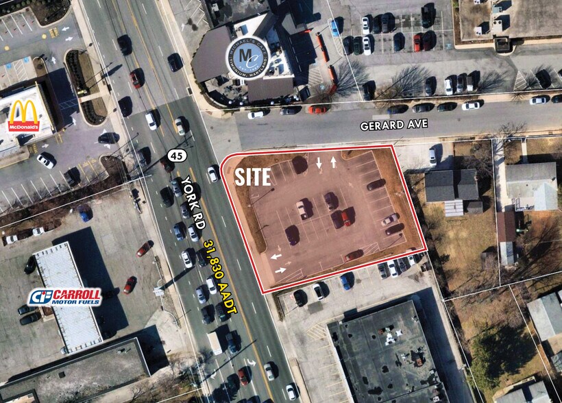 Primary Photo Of 2111 York Rd, Timonium Land For Lease