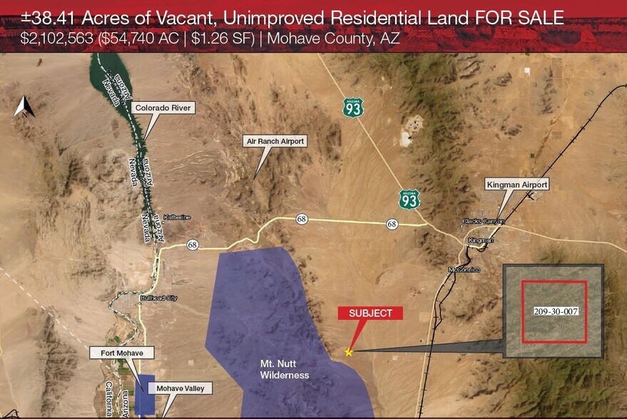Primary Photo Of W Oatman Highway, Golden Valley Land For Sale