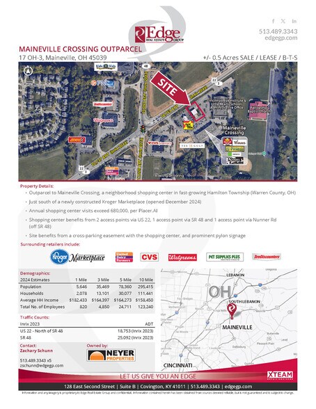 More Photos Of 17 State Route 3, Maineville Land For Sale