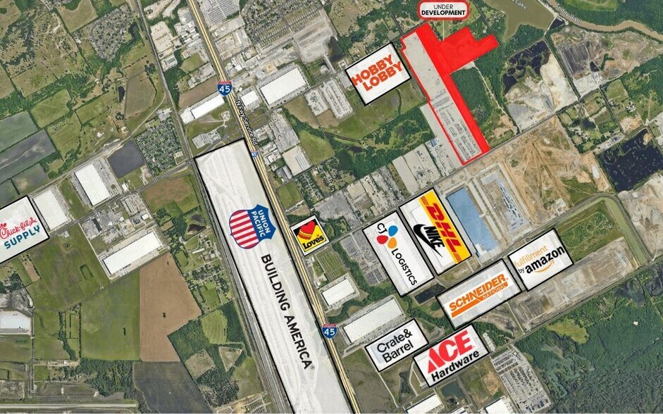 More Photos Of 1600 Fulghum, Hutchins Land For Lease