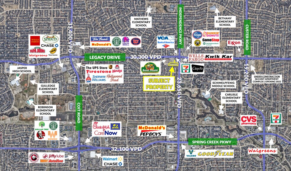 More Photos Of 3020 Legacy Dr, Plano General Retail For Sale