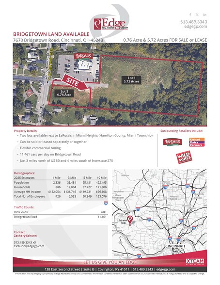 More Photos Of 7670 Bridgetown Rd, Cincinnati Land For Sale