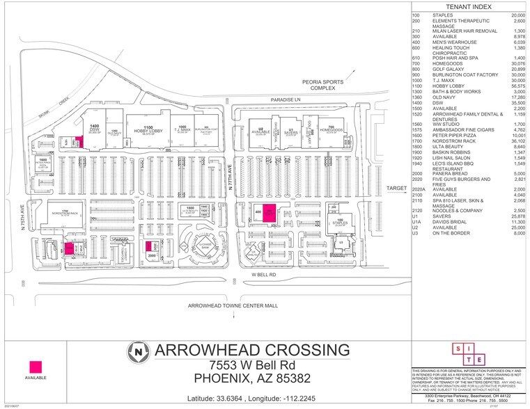 More Photos Of 7545-7685 W Bell Rd, Peoria Storefront For Lease