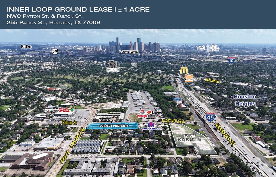 Primary Photo Of 255 Patton St, Houston Land For Lease