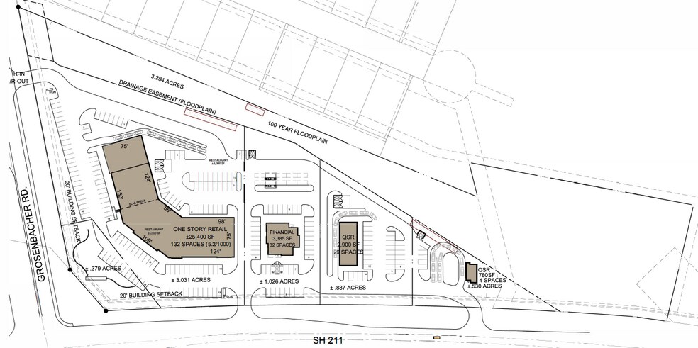 More Photos Of TX-211 & W. Grosenbacher Road, San Antonio Storefront For Lease