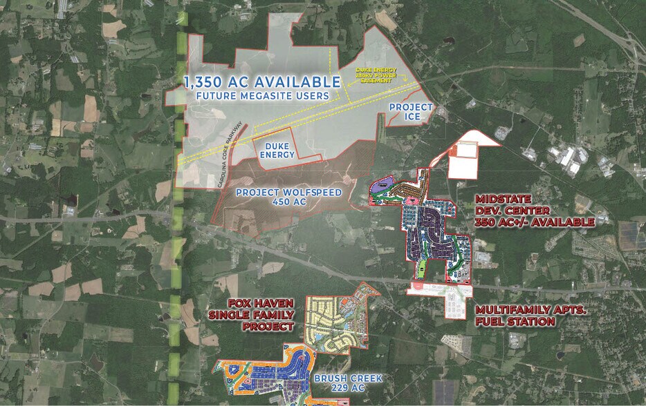 More Photos Of TBS Carolina Core Pky, Staley Land For Sale