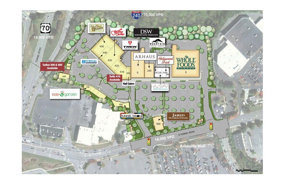 More Photos Of 4 S Tunnel Rd, Asheville Unknown For Lease