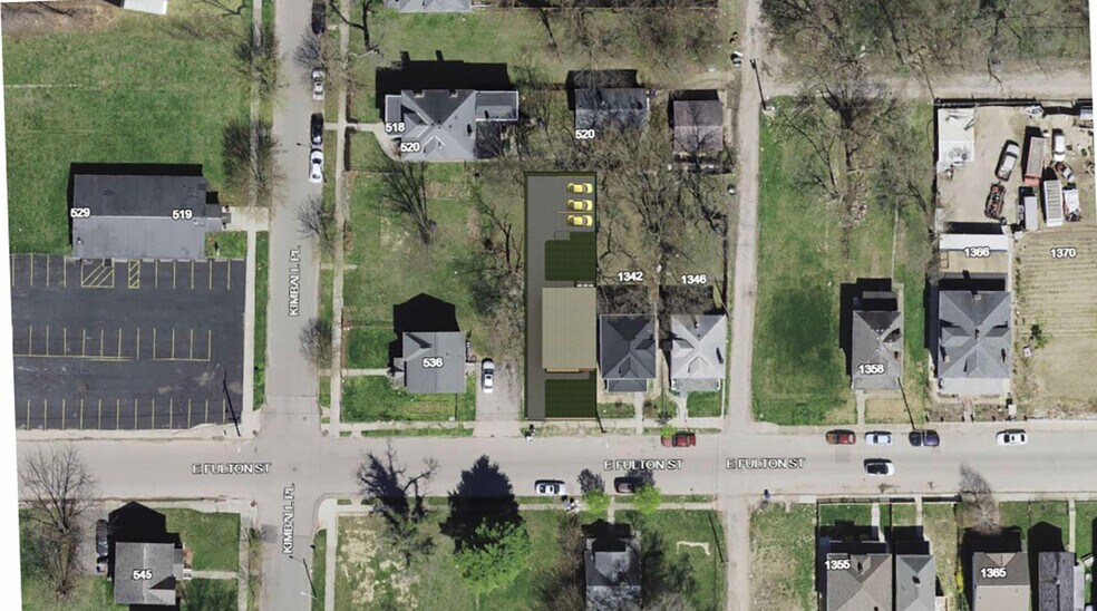 Primary Photo Of 1336 Fulton St, Columbus Land For Sale