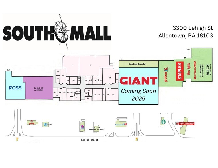 More Photos Of 3300 Lehigh St, Allentown Department Store For Lease