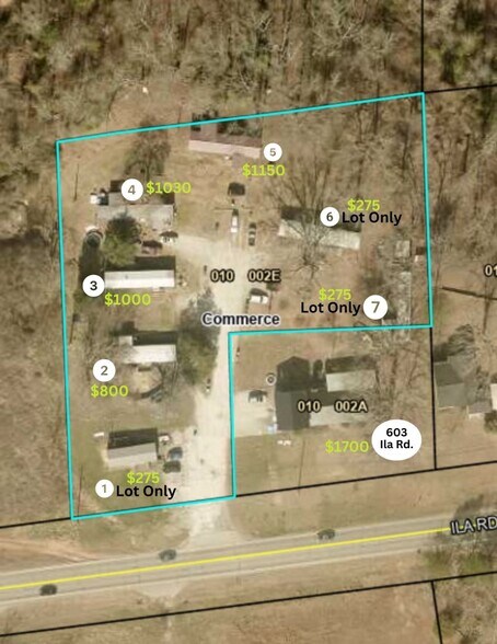 Primary Photo Of 581 Ila Rd, Commerce Manufactured Housing Mobile Home Park For Sale