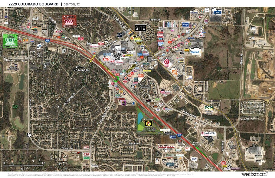 More Photos Of 2229 Colorado Blvd, Denton Land For Lease