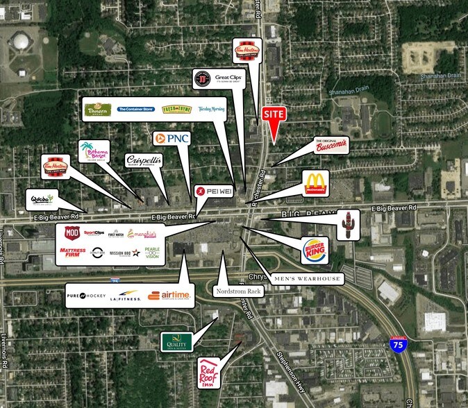 More Photos Of 3236 Rochester Rd, Troy Freestanding For Sale