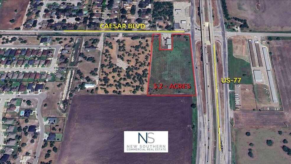 More Photos Of Hwy 77 & Ceasar, Kingsville Land For Sale