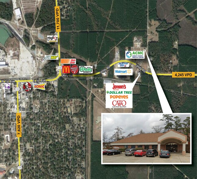 More Photos Of 1019 Fred Lagrone Dr, Crossett Medical For Sale