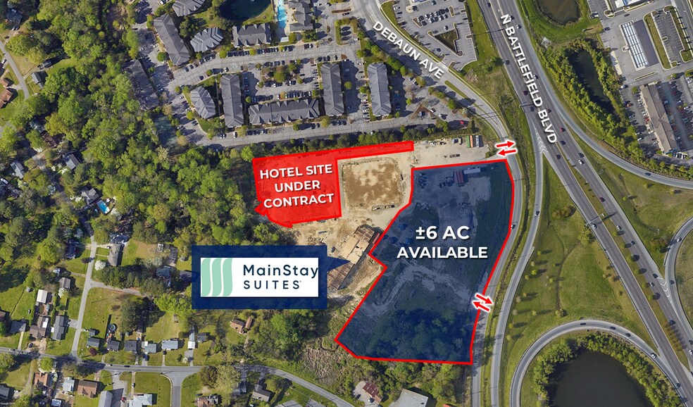 More Photos Of 1664 Debaun Ave, Chesapeake Land For Sale