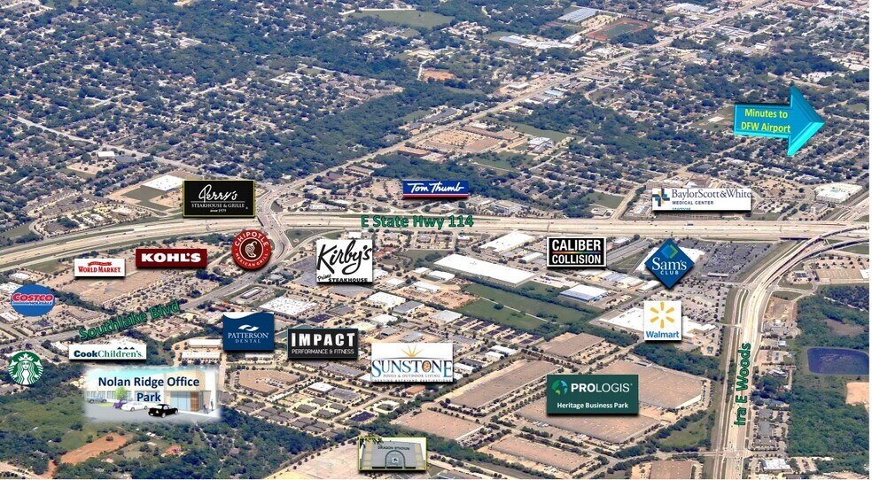 More Photos Of 380 S Nolen Dr, Southlake Office For Sale