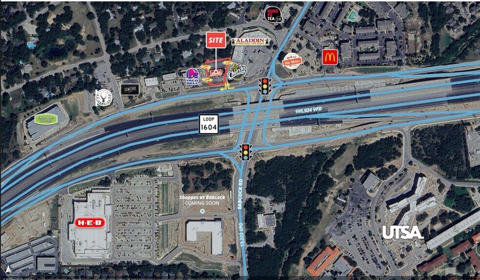 More Photos Of 7319 N Loop 1604 W, San Antonio Restaurant For Sale