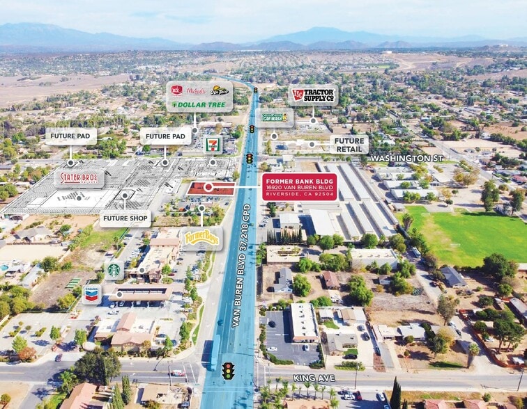 More Photos Of 16920 Van Buren Blvd, Riverside Bank For Sale