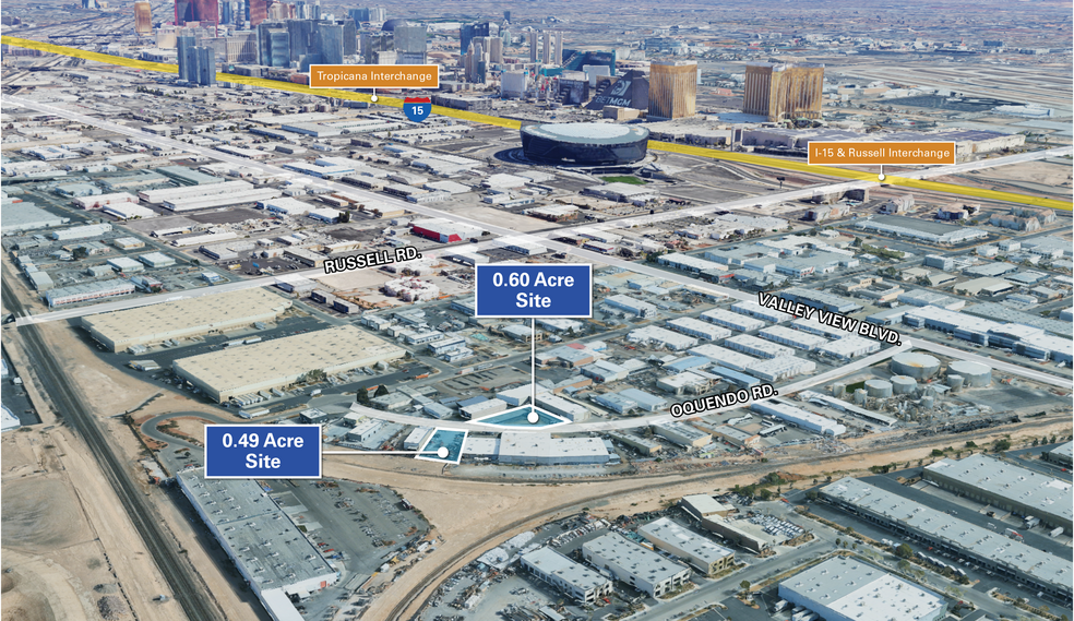 Primary Photo Of 4211 Oquendo Road, Las Vegas Land For Sale