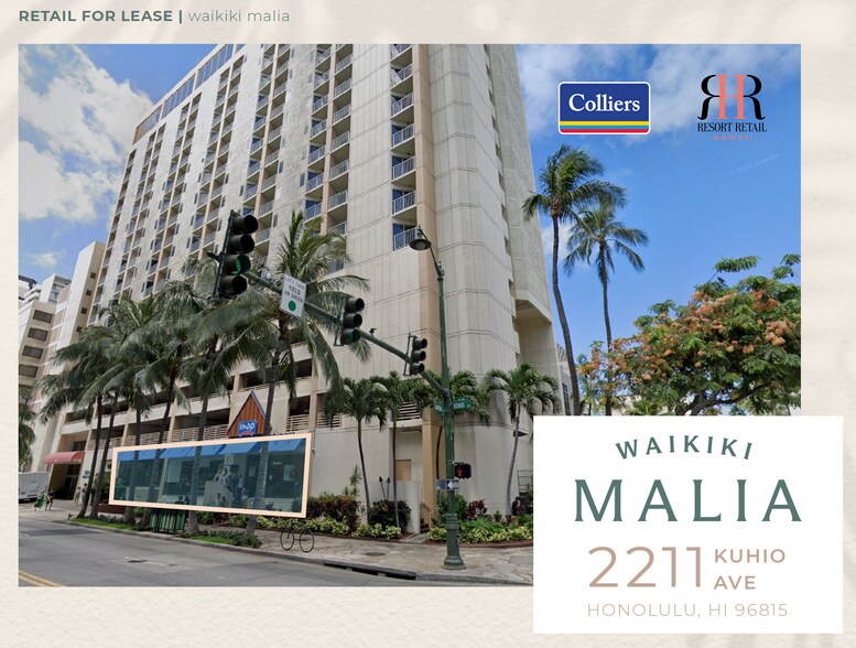 Primary Photo Of 2211 Kuhio Ave, Honolulu Hotel For Lease
